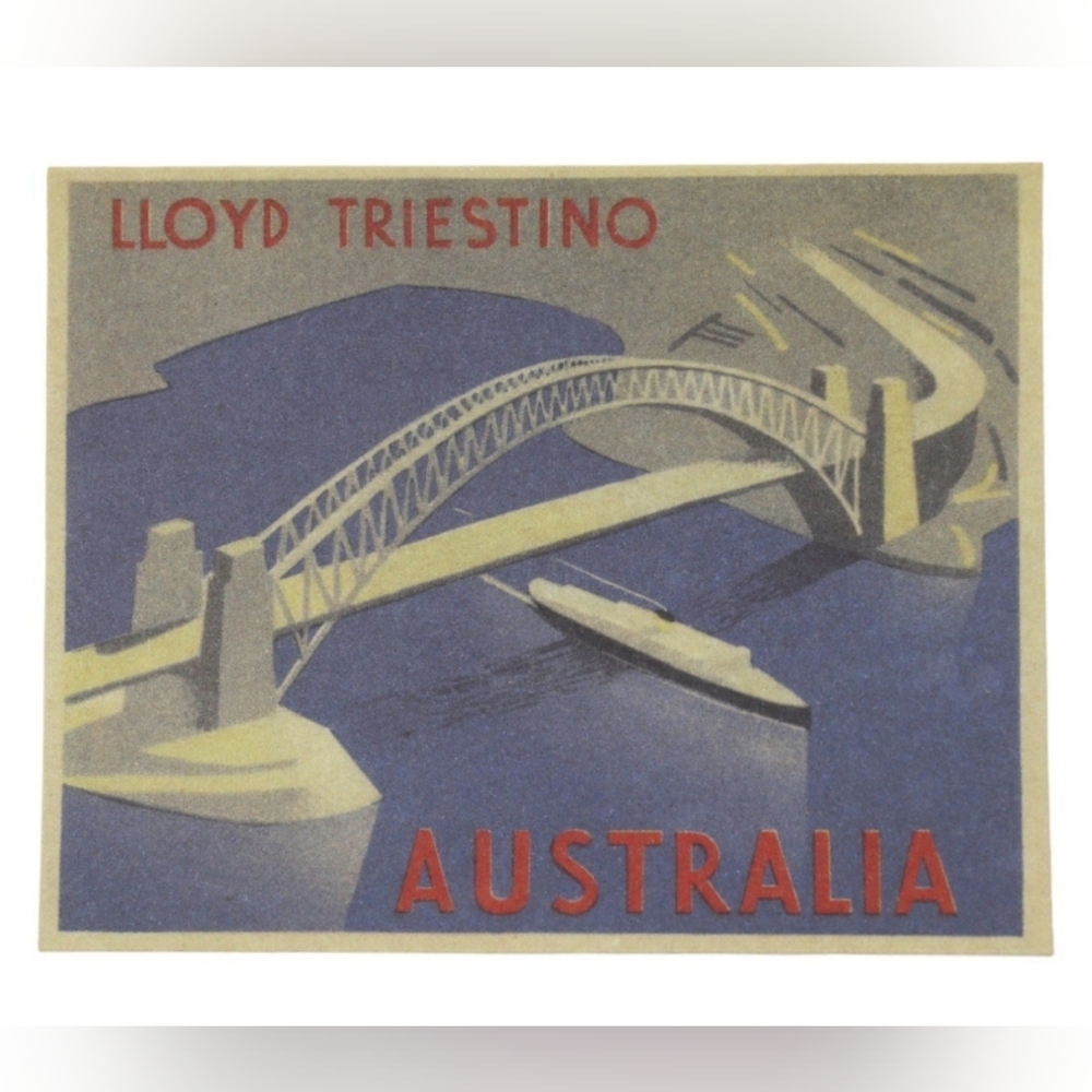 Louis Vuitton Ocean Liner Sticker Postcard - Picture 4 of 4